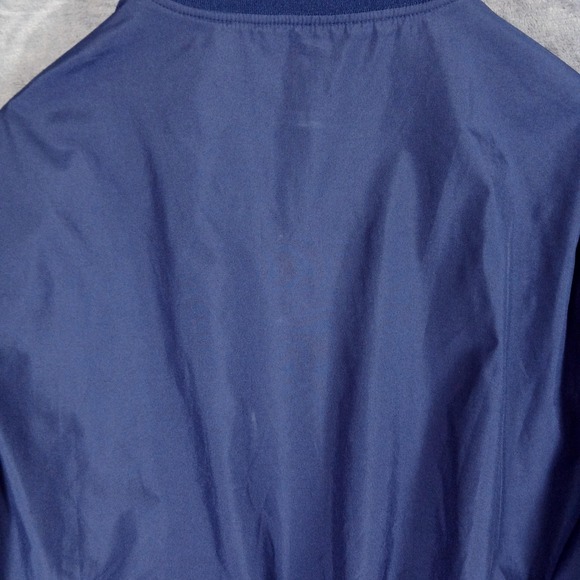 Jos A Bank Leadbetter Golf Pullover Jacket Mens Large Navy V Neck Windbreaker - Picture 10 of 10
